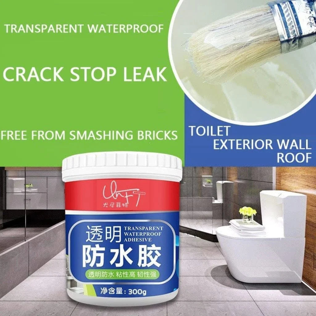 Waterproof Glue with FREE Brush (300 ML/ 350 SQ FT )